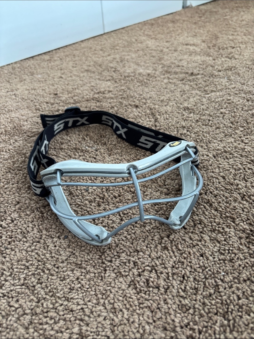 STX Women's Lacrosse Protective Eyewear Goggles - Light Gray
